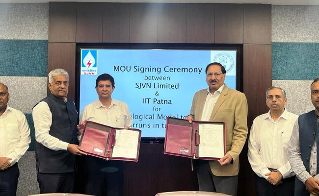 SJVN Partners with IIT Patna to Enhance Tunneling Project Performance