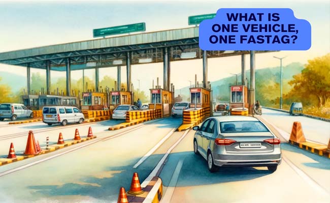 NHAI rolls out One vehicle, One FASTag      FastTag electronic toll collection device   National Highways Authority of India.