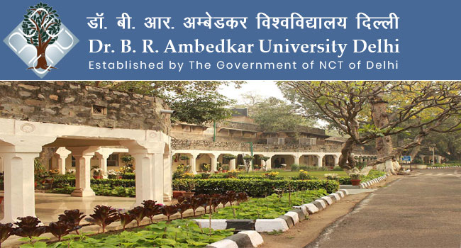 Dr. B.R. Ambedkar University Delhi New Recruitment 2024