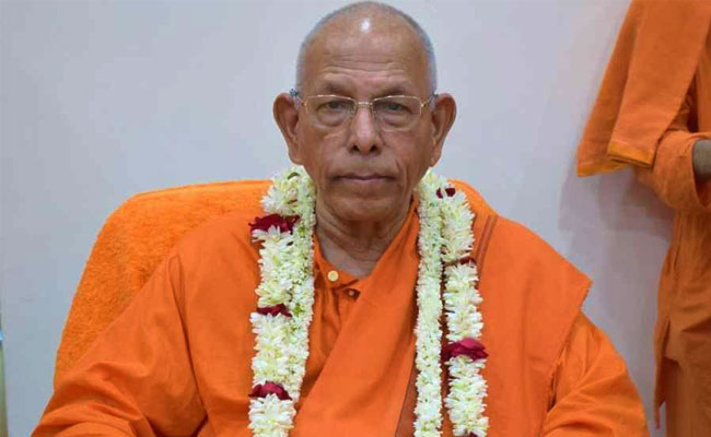 President of Ramakrishna Mission Swami Smaranananda Passes away