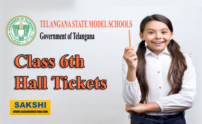 Download TS Model School 6th Class Hall Tickets