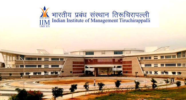 IIM Tiruchirappalli New Recruitment 2024 