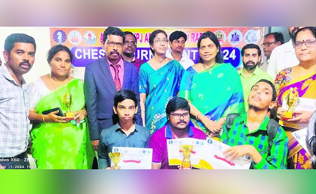Students selected for International Level Chess Competition