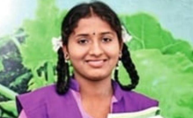 S. Nirmala, inspiring student from Aluru KGBV, Kurnool   Girl Escapes Child Marriage, Tops AP Inter Exams   Andhra Pradesh Intermediate Exam Topper   