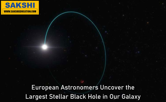 European Astronomers Uncover the Largest Stellar Black Hole in Our Galaxy