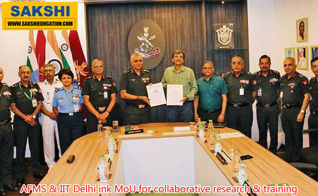 AFMS & IIT Delhi ink MoU for collaborative research & training