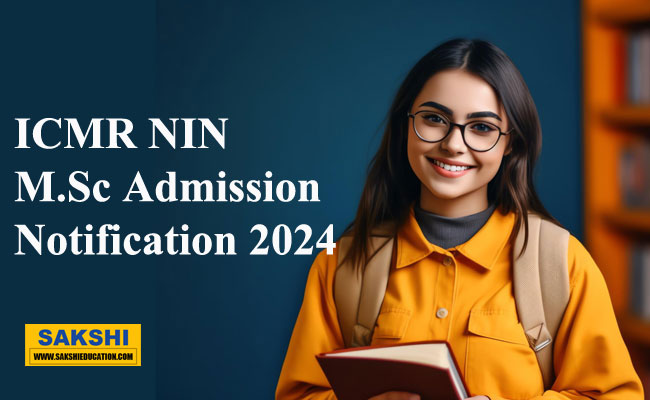 ICMR NIN MSc Admission 2024