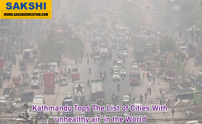 Kathmandu Tops The List of Cities With ‘unhealthy air’ in the World