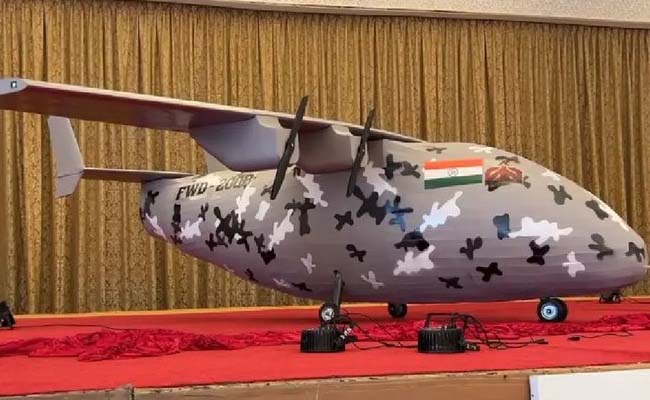 Innovation in Indian defense  Bengaluru’s Flying Wedge Defence Unveils India’s First Indigenous Bomber UAV