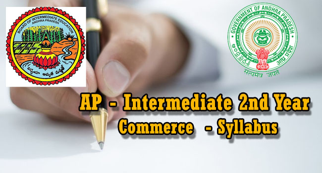 Andhra Pradesh: Intermediate 2nd Year Commerce Syllabus 