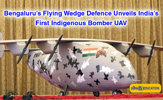 Bengaluru Flying Wedge Defence Unveils India First Indigenous Bomber UAV