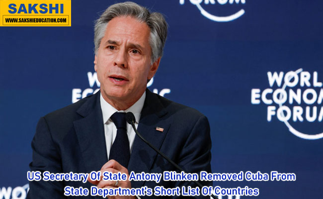 US Secretary Of State Antony Blinken Removed Cuba From State Department’s Short List Of Countries