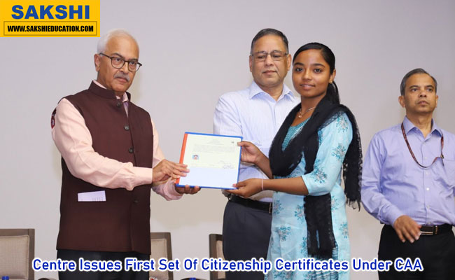 Centre Issues First Set Of Citizenship Certificates Under CAA