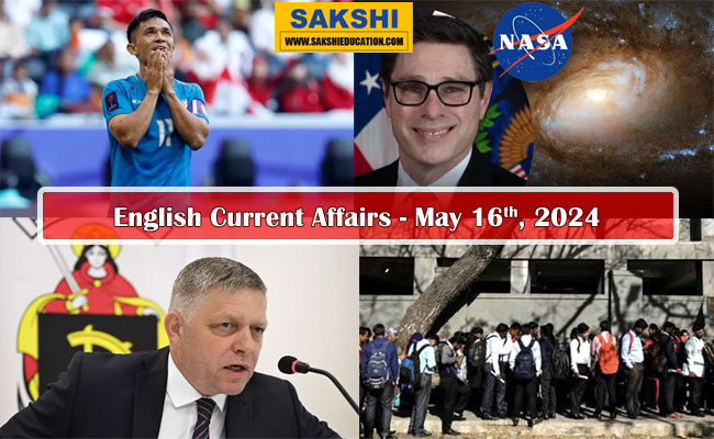 16th May, 2024 Current Affairs