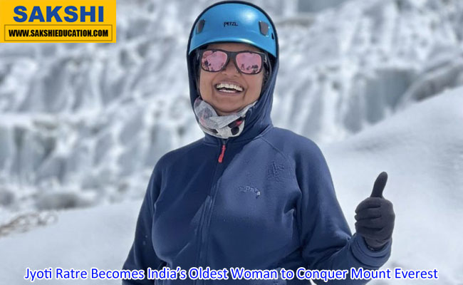 Jyoti Ratre Becomes India’s Oldest Woman to Conquer Mount Everest