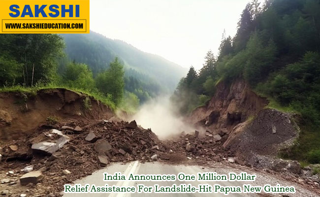 India Announces One Million Dollar Relief Assistance For Landslide-Hit Papua New Guinea