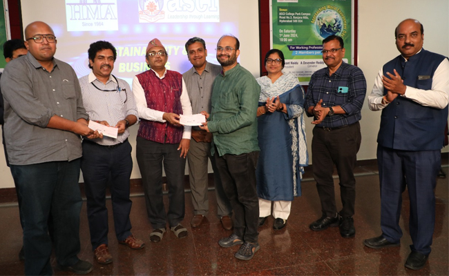 The list of winners of quiz conducted by Hyderabad Management Association