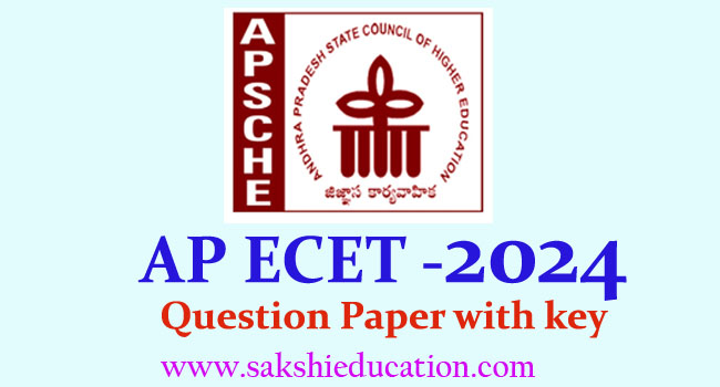 AP ECET - 2024 Computer Science Engineering Question Paper with key