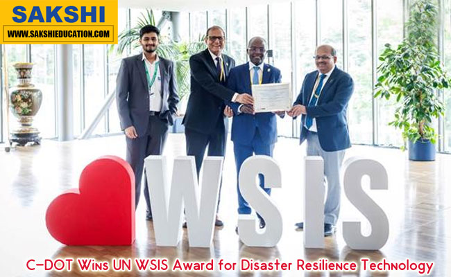 C-DOT Wins UN WSIS Award for Disaster Resilience Technology