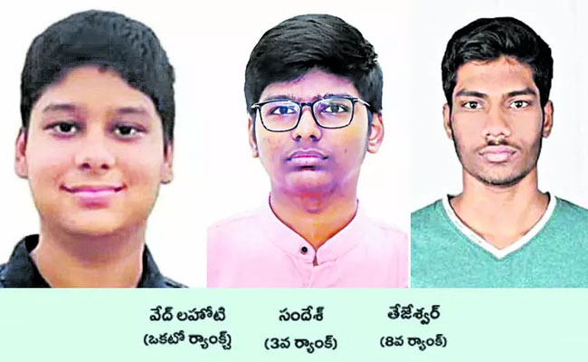 JEE Advanced Results 2024  Telugu students celebrating success in JEE Advanced exam  