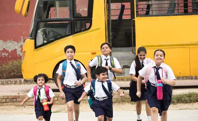 Admission in private schools only after payment of fees  