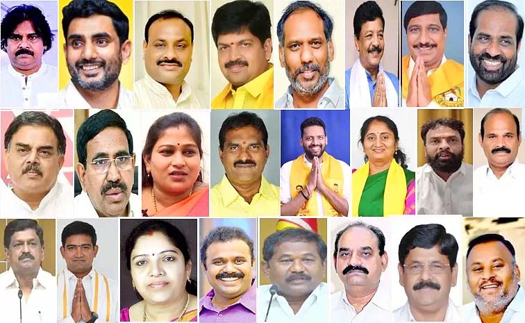 Allotment Of Departments To Andhra Pradesh Cabinet Ministers