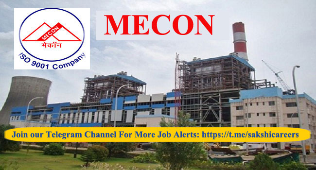 MECON Limited offers an opportunity to Medical Professionals