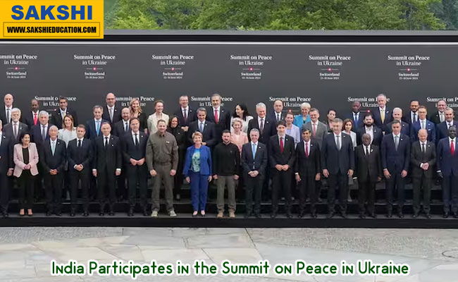 India Participates in the Summit on Peace in Ukraine