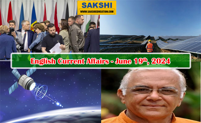 19th June, 2024 Current Affairs   generalknowledge questions with answers  