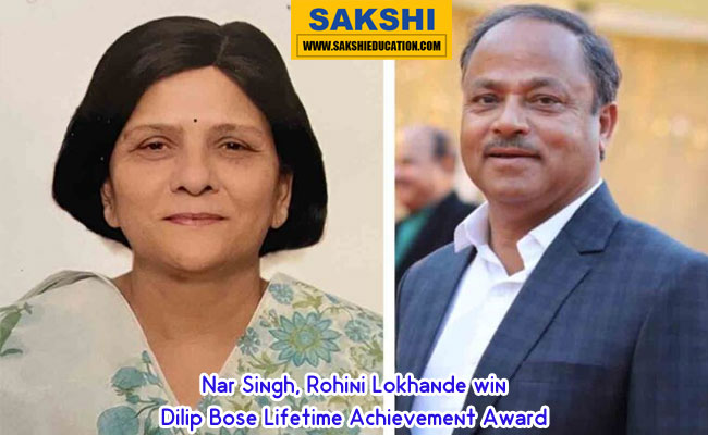 Nar Singh, Rohini Lokhande win Dilip Bose Lifetime Achievement Award