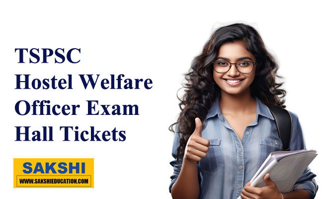 TSPSC Hostel Welfare Officer Exam Hall Tickets  Exam date and time details  