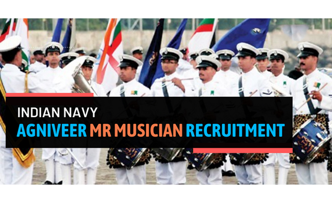 Male and female candidates eligibility   Indian Navy recruitment  Indian Navy Agniveer MR Musician recruitment  Applications for Agniveer MR Musician Recruitment in Indian Navy  Apply for Indian Navy Agniveer MR Musician  