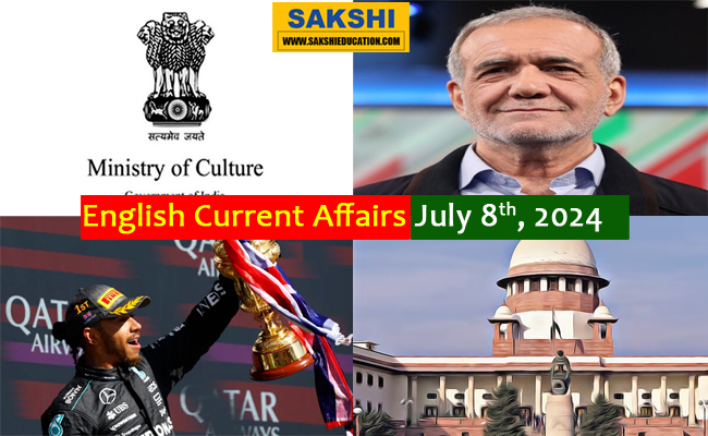 8th July, 2024 Current Affairs  generalknowledge current affairs with answers  sakshieducation competitive exams current affairs  