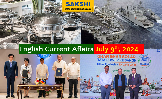 9th July, 2024 Current Affairs  generalknowledge questions with answers  sakshieducation daily current affairs 