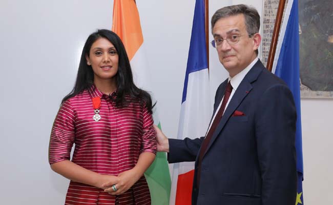 HCL Tech Roshni Nadar Malhotra receives France highest civilian Award 