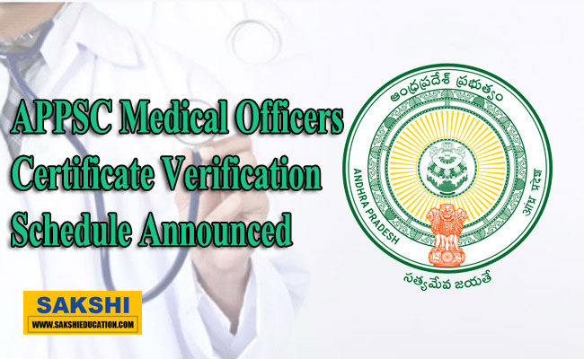 Ayush Department Medical Officers Homoeopathy recruitment details   APPSC certificate verification dates for Ayush Department MO recruitment  APPSC Ayush Department recruitment updates" "Medical Officers (Ayurveda) and (Homoeopath  Medical Officers (Ayurveda) and (Homoeopathy) verification schedule  APPSC Medical Officers Certificate Verification Schedule Announced  APPSC Medical Officers Ayurveda certificate verification schedule  