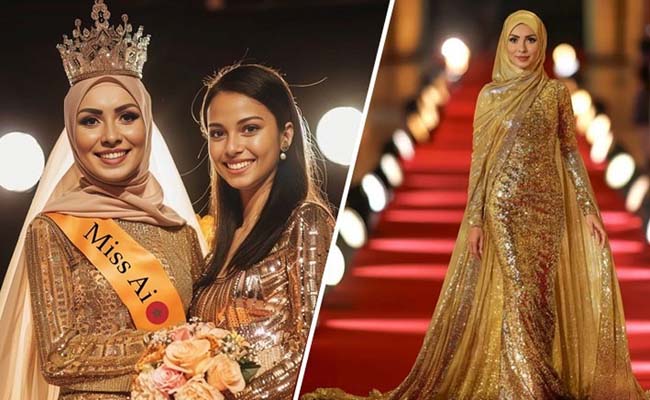 Influencer From Morocco Crowned World's First Miss AI