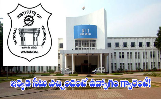 NIT Warangal Campus Placements  Recruitment drives at NIT Warangal  Campus placements at NIT Warangal  NIT Warangal campus  