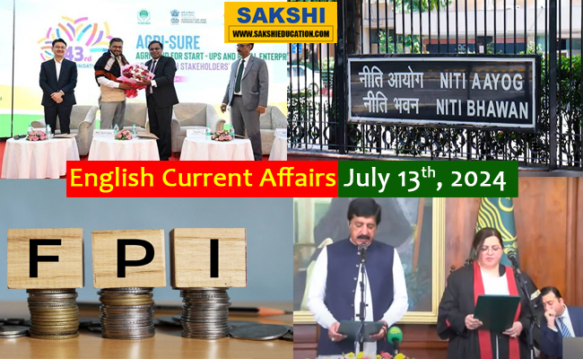 13th July, 2024 Current Affairs