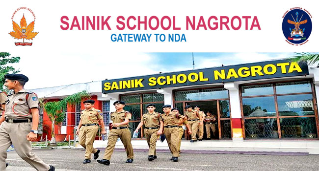 Sainik School Nagrota Recruitment 2024| Various Posts