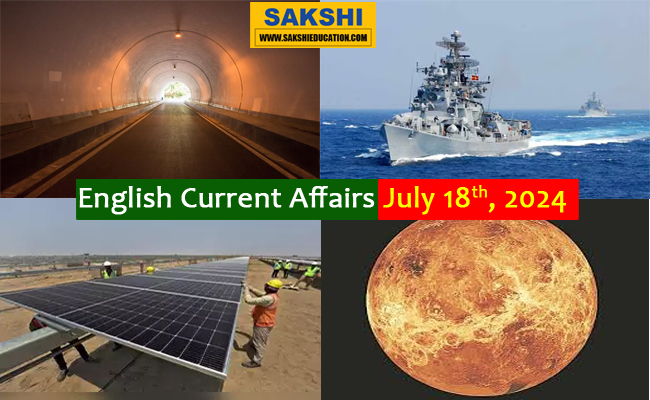 18th July, 2024 Current Affairs  generalknowledge questions with answers  sakshieducation current affairs for competitive exams 