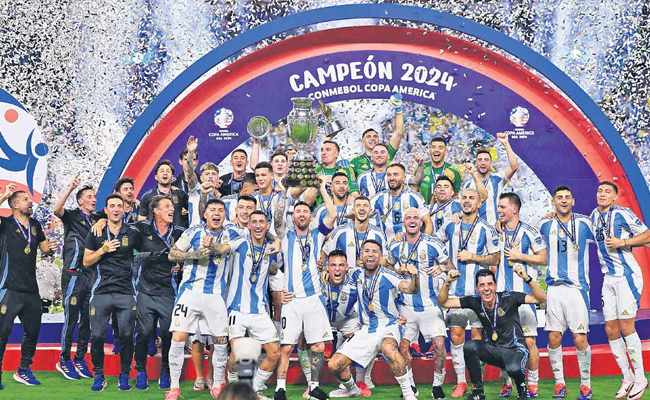 Argentina achieves title of Copa America for 16th time