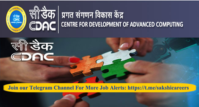CDAC, Chennai New Recruitment 2024 Notification 