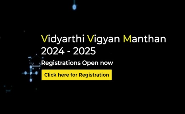 VVM certificate award ceremony  Vidyarthi Vigyan Manthan  Vidyarthi Vigyan Manthan (VVM) Science Talent Search Examination for School Students!