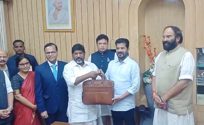 Telangana Finance Minister Mallu Bhatti Vikramarka approves State Budget for 2024-25