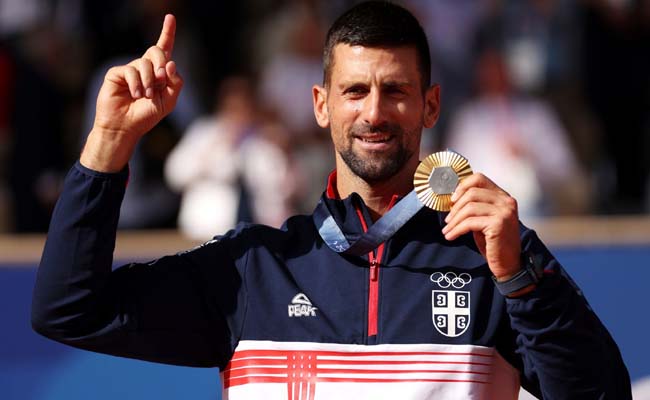 Novak Djokovic Beat Carlos Alcaraz To Win First Olympic Gold Medal in Paris Olympics 