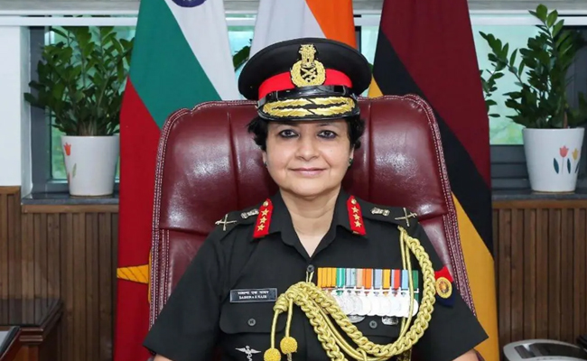 Sadhana Saxena Nair as first woman to hold the post of DG of Army Medical Services