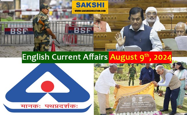 9th August, 2024 Current Affairs