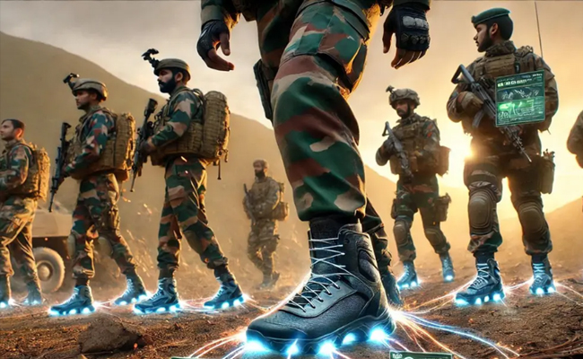 IIT Madras found generating electricity shoes with with realtime location  special shoes for indian army  