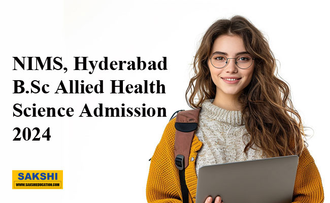 Applications for B Sc course admissions at Nizam Institute of Medical Sciences Hyderabad